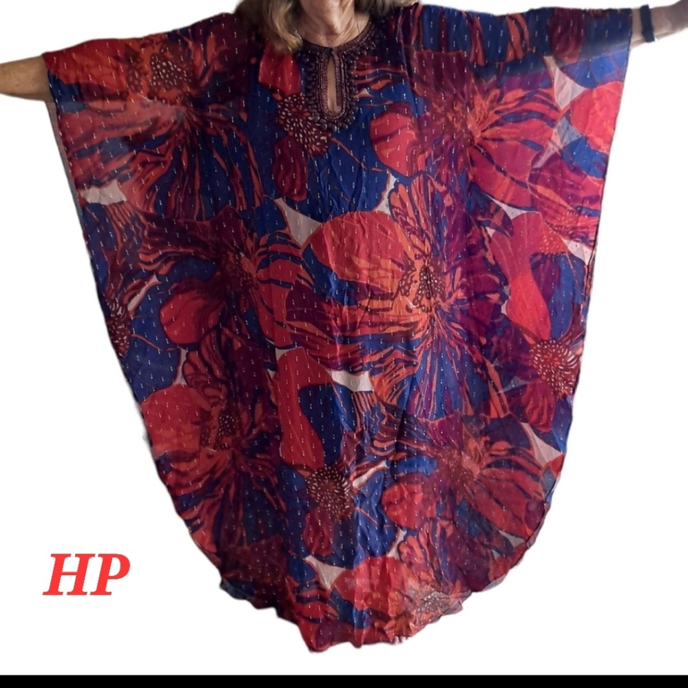 Trina Turk "Ida Dress" multicolored floral dress